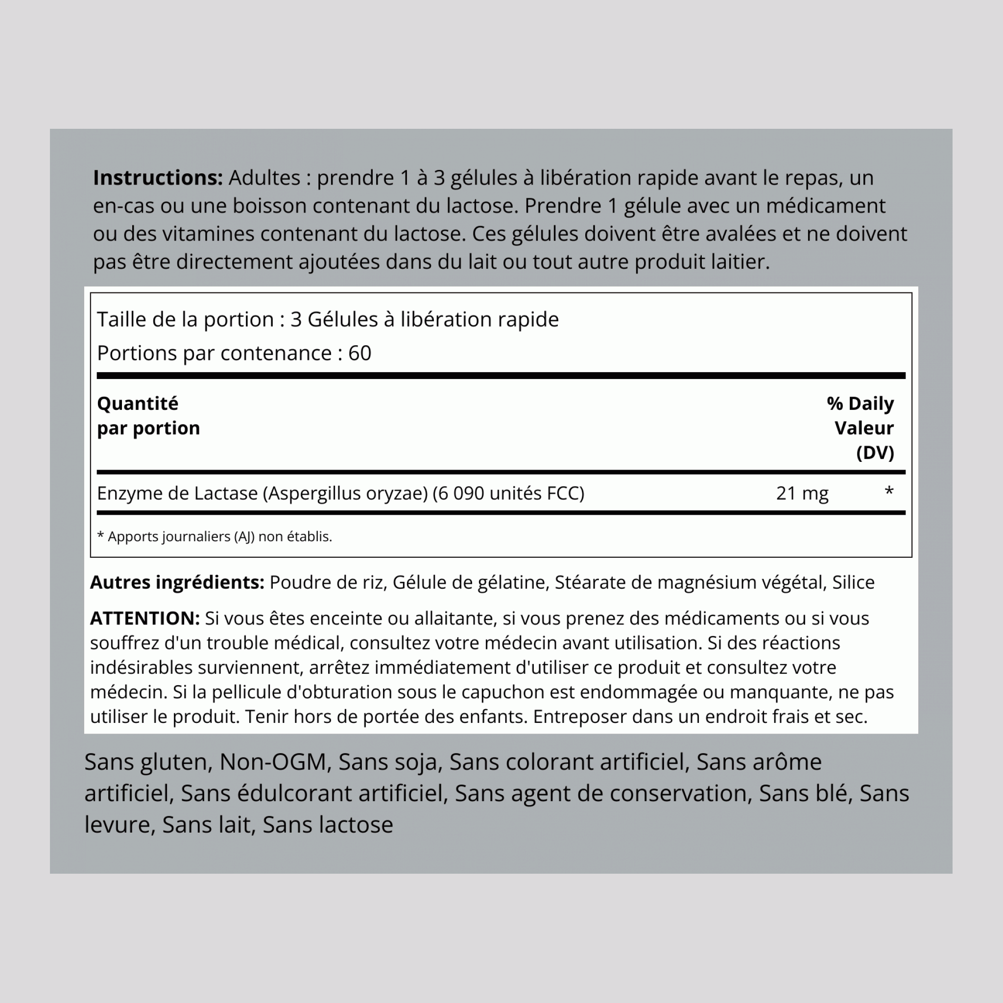 Super Dairy Digest-Lactase Enzyme 2030 FCC Units, 180 Quick Release Capsules